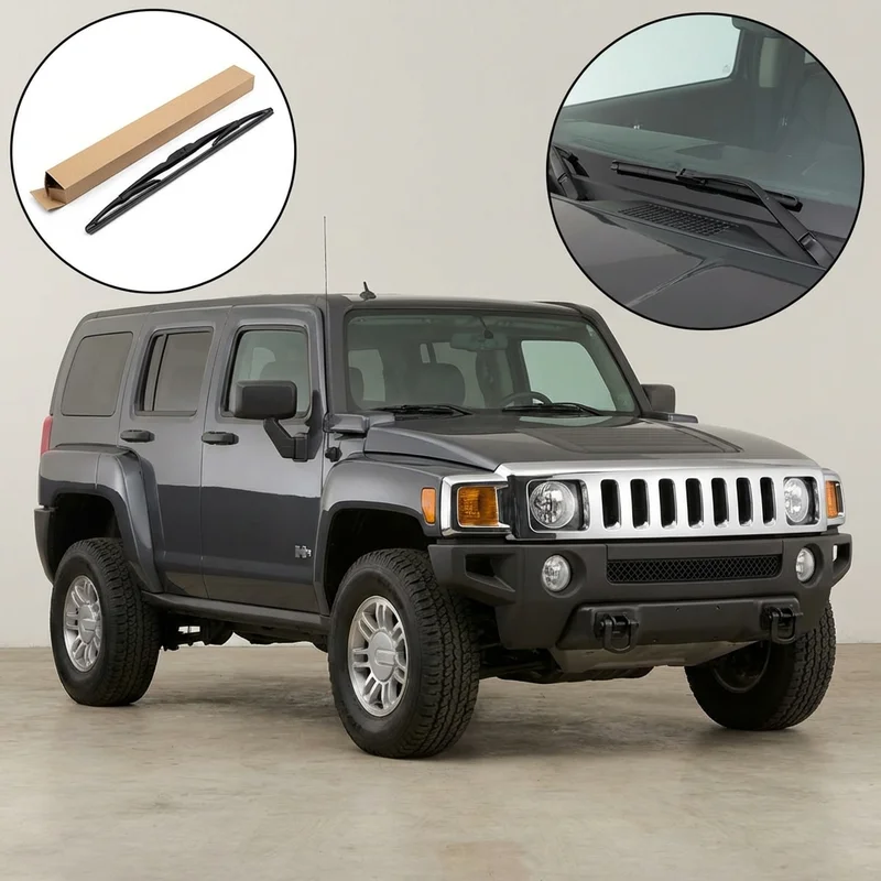 Driver Side Wiper Blade for AM General Hummer H3 (2006 - 2010) - 1